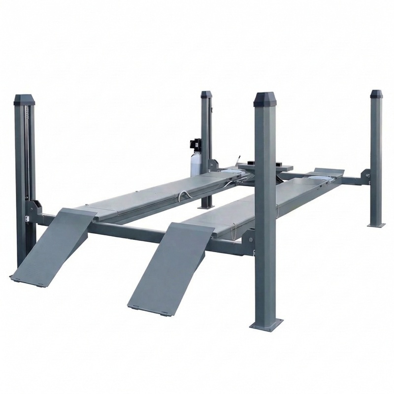 Car Lift - PrimeSelect Vierkolomshef met tweede auto, 4