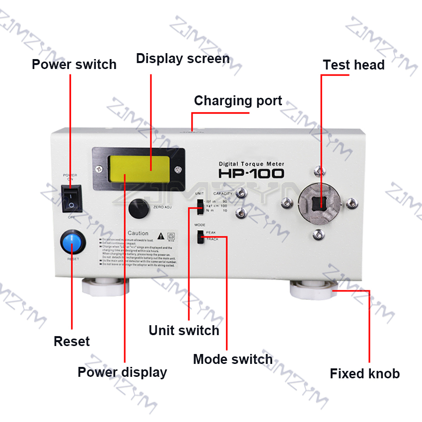Torque Wrench - HP-10/ HP-20/ HP-50/ HP-100 Digitale Koppelmeter