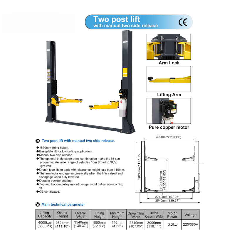 MOLISPEED 4 Ton Sterke Capacit - Car Lift recensie en prijs