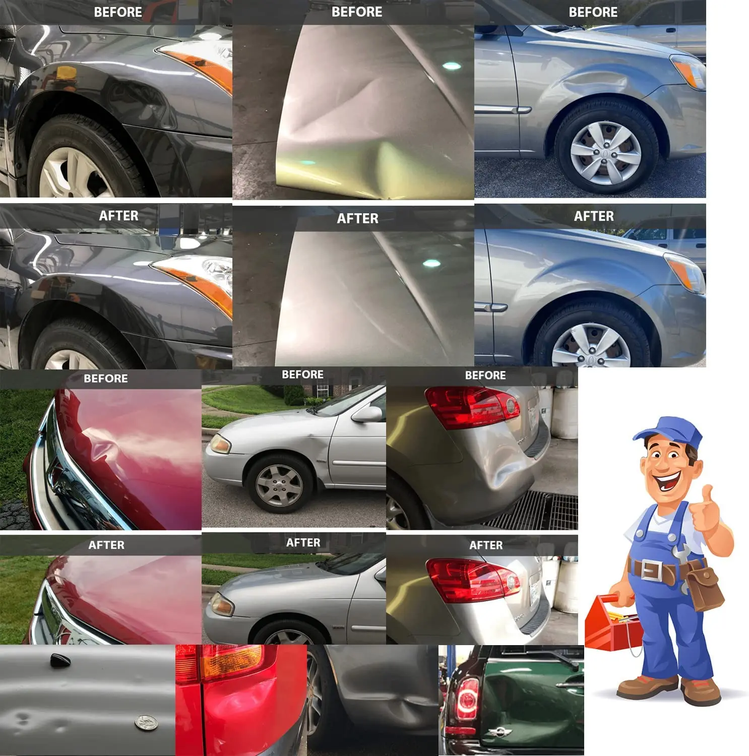 Autodentreparatiegereedschap,  - Car Repair Tools recensie en prijs